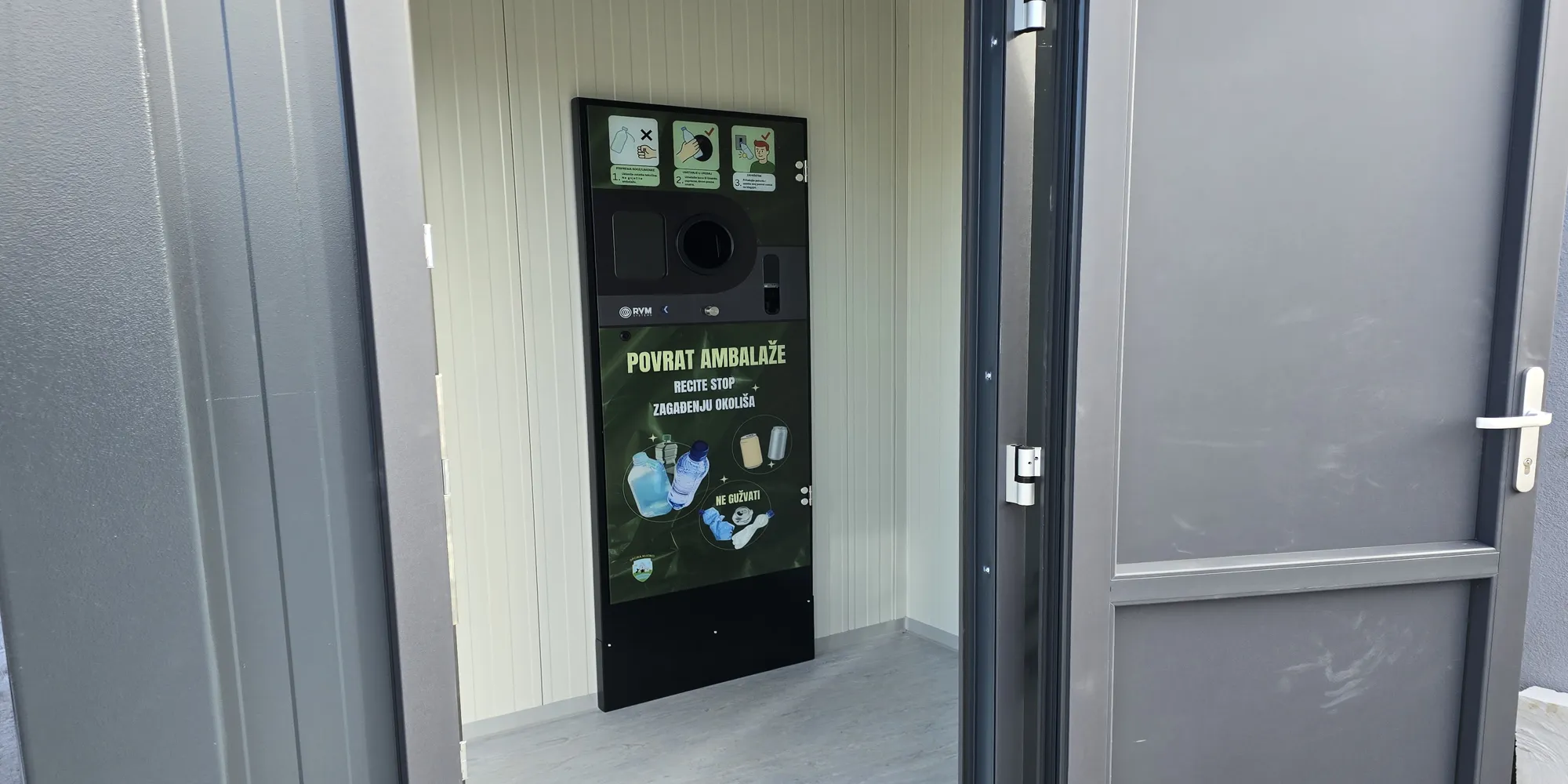 RVM Systems aparat za prihvat ambalaže